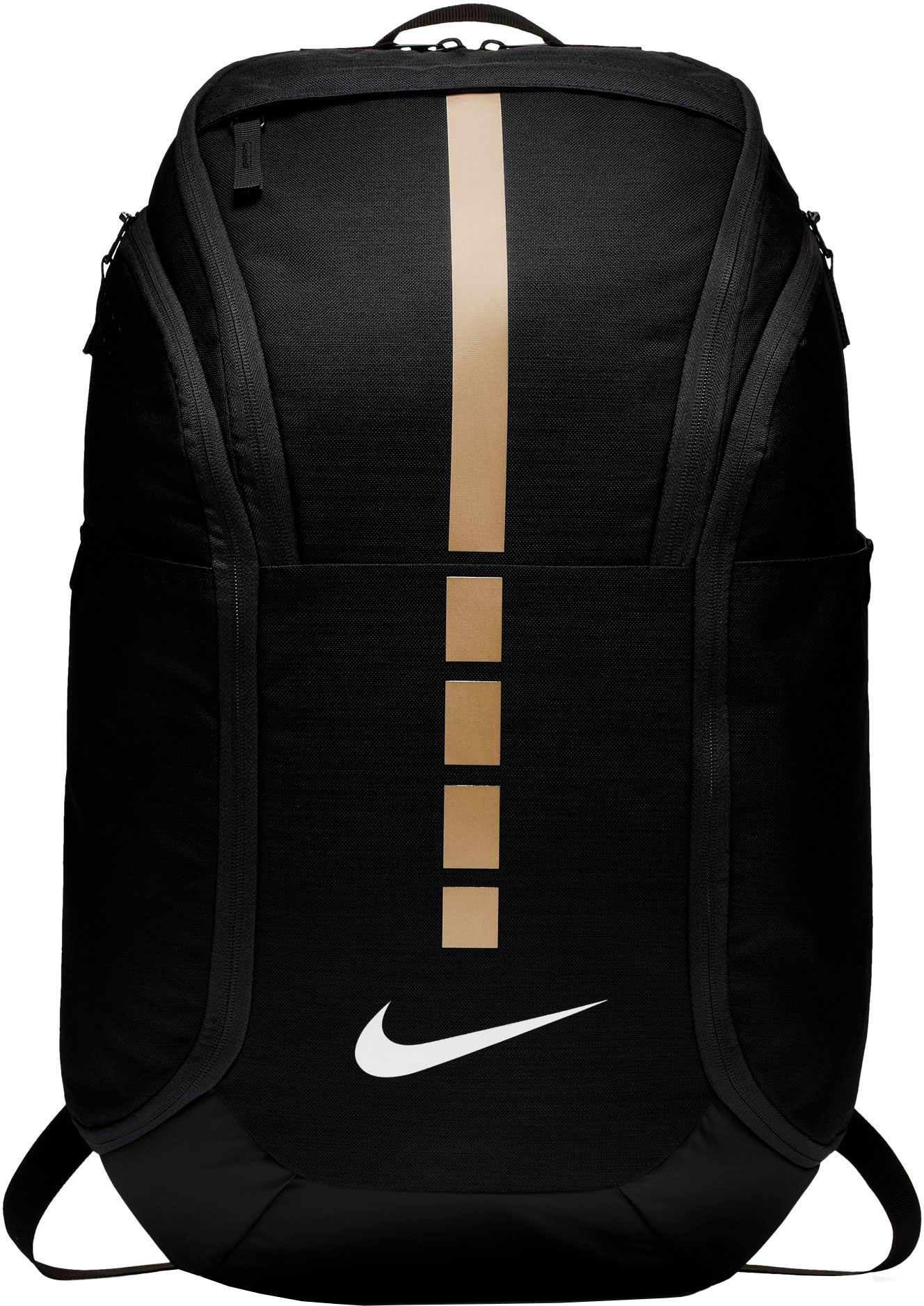 nike elite backpack white and black