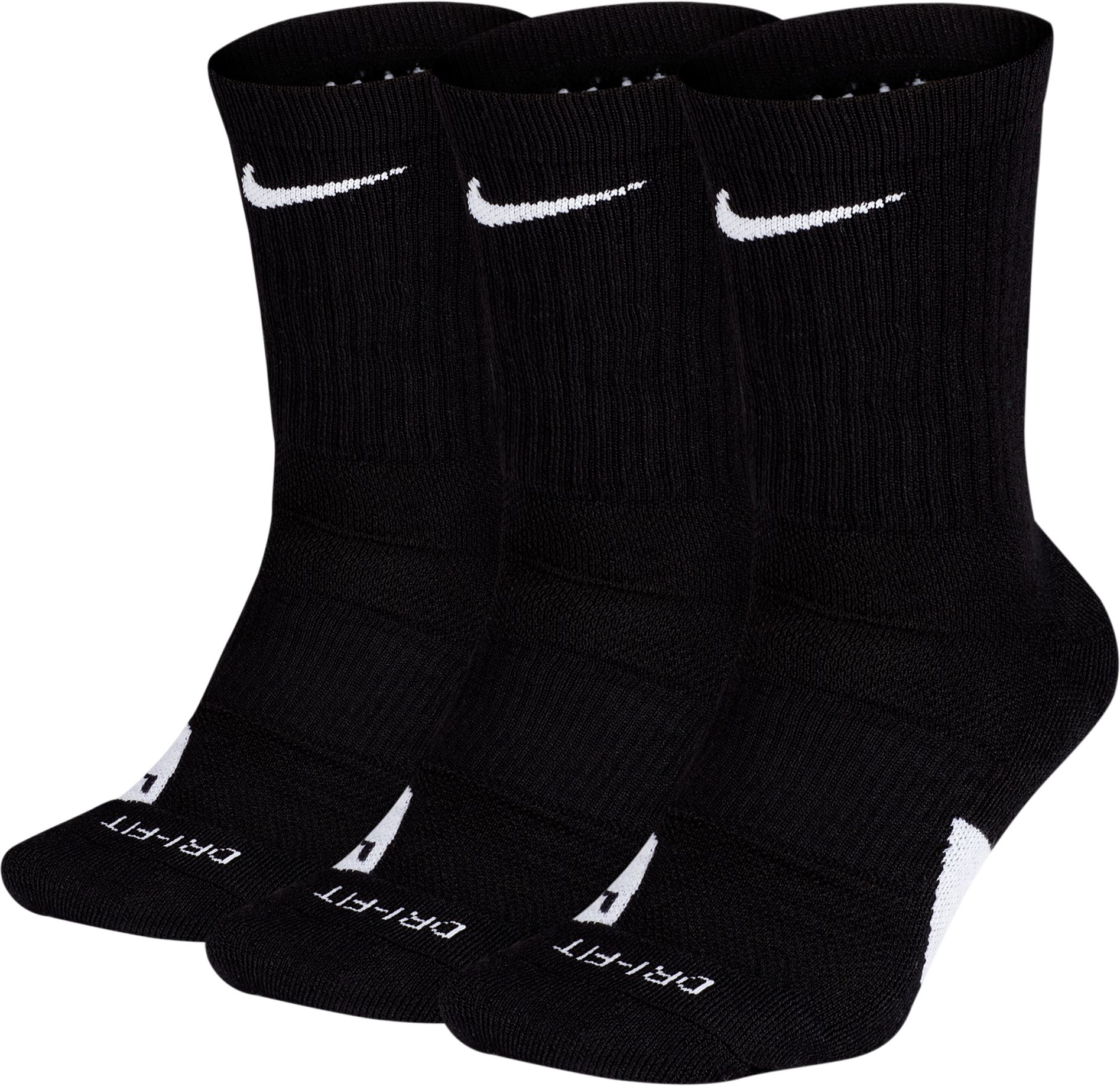 nike black basketball socks