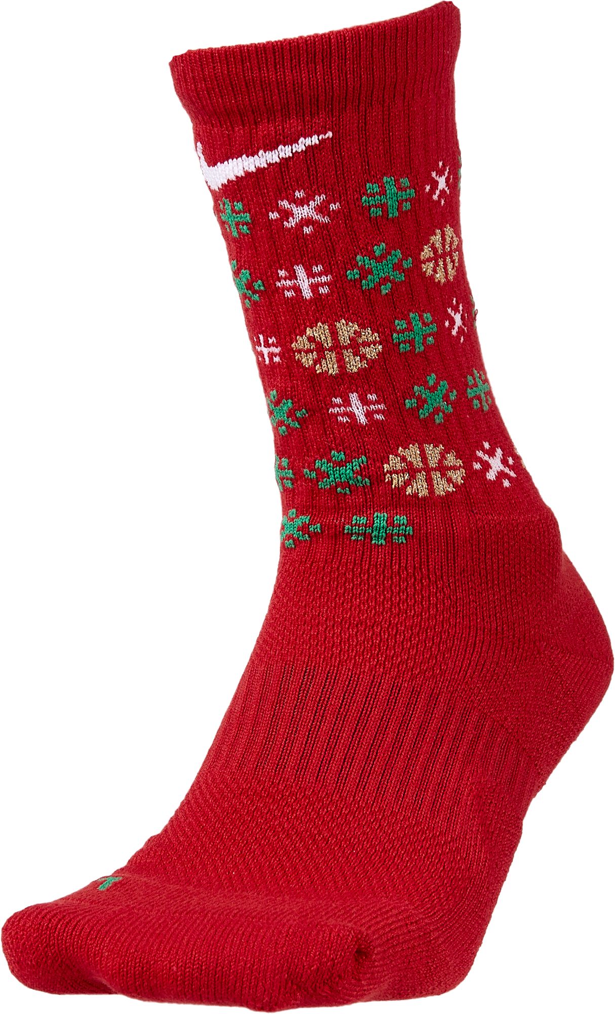 nike christmas basketball socks