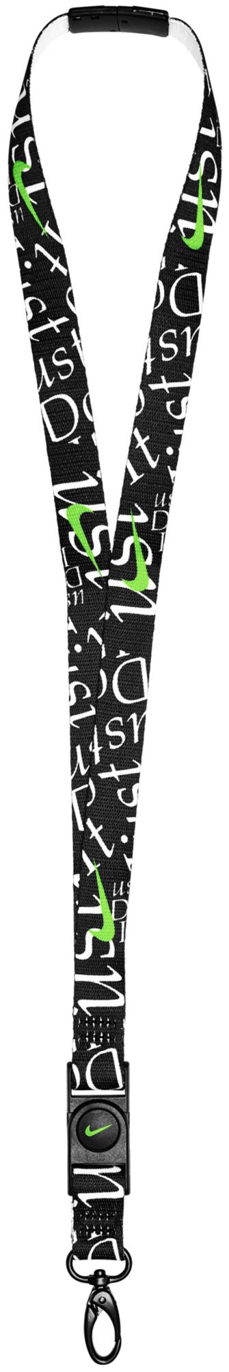 black nike lanyard