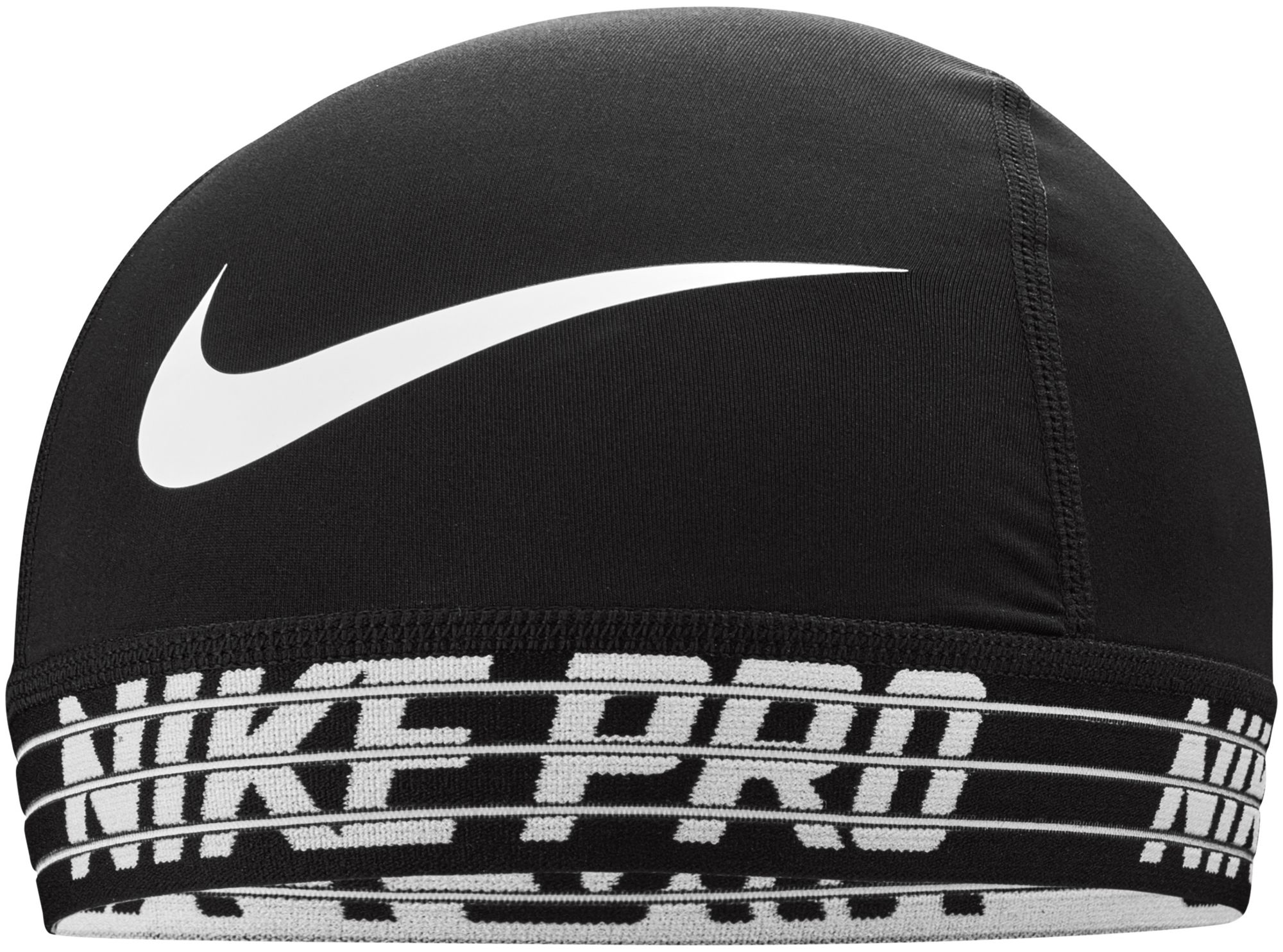 red nike skull cap