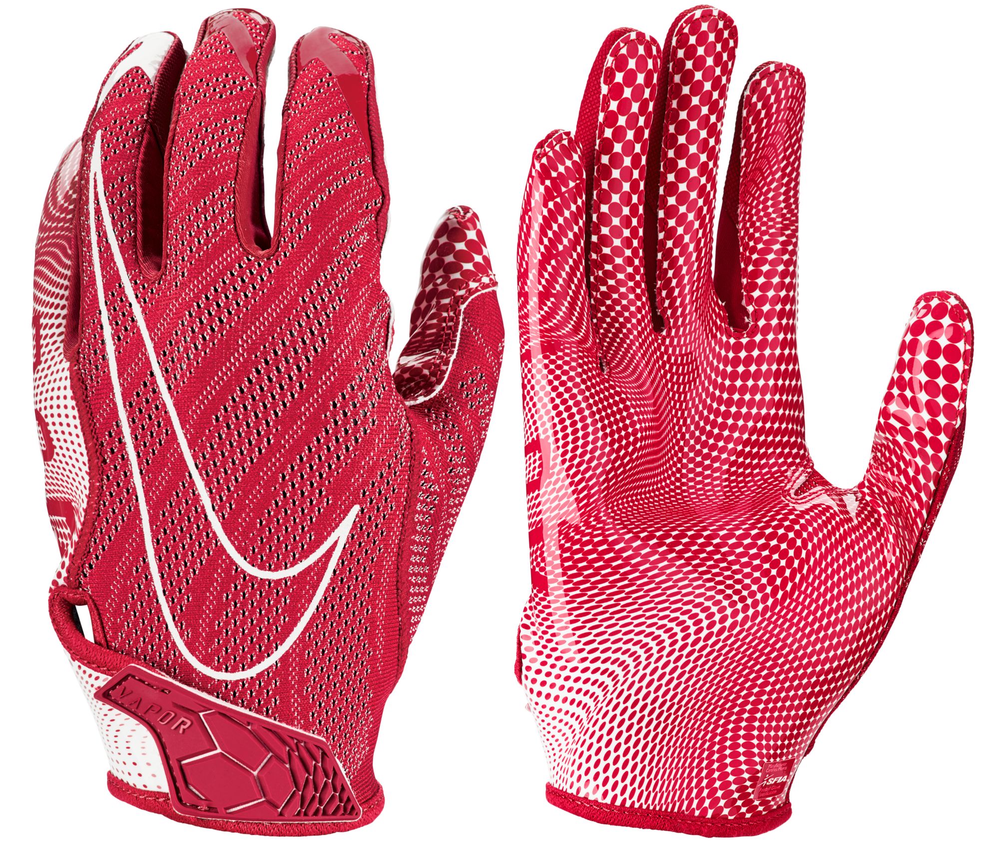 red nike gloves