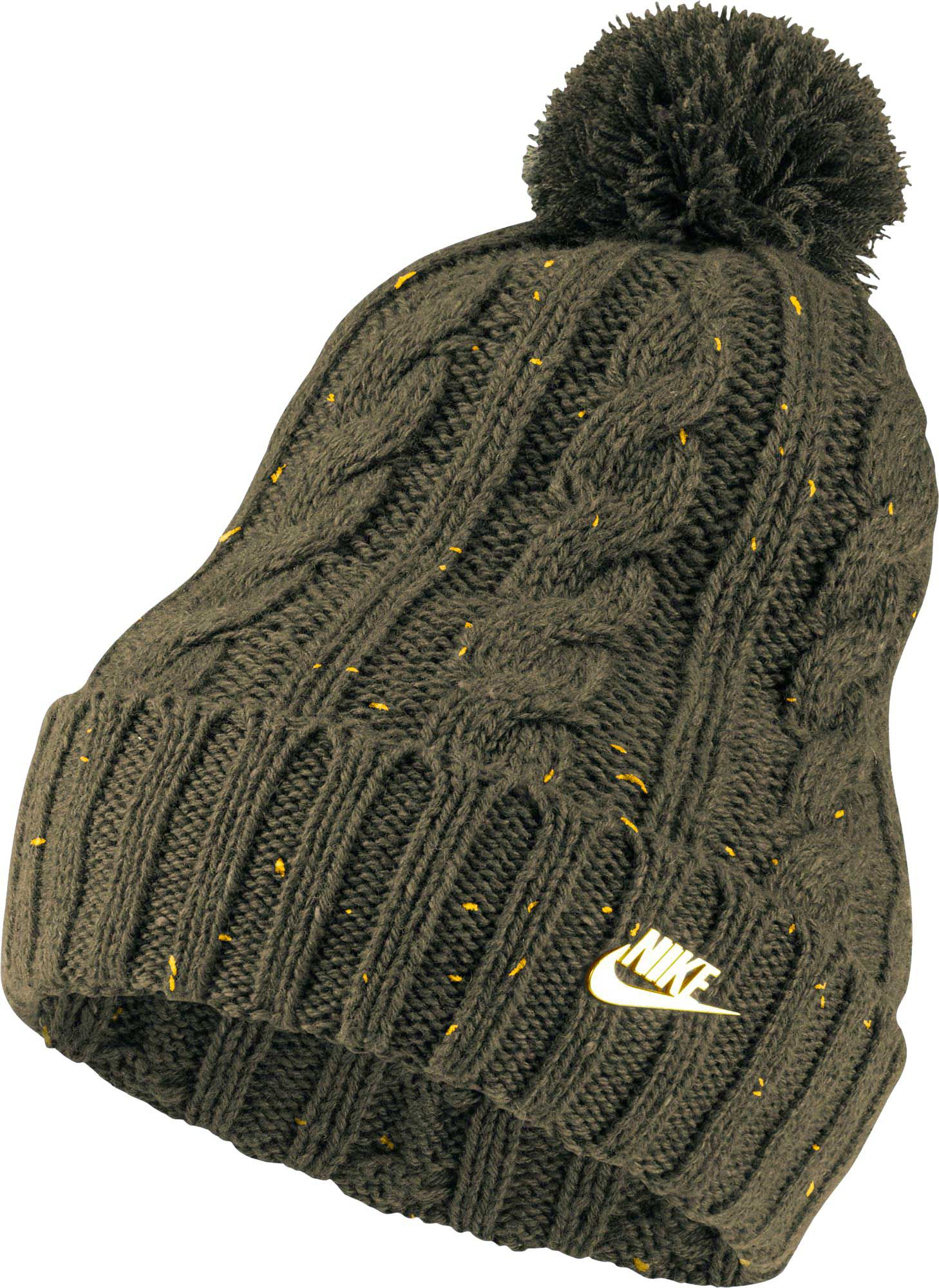 nike peaked beanie hat