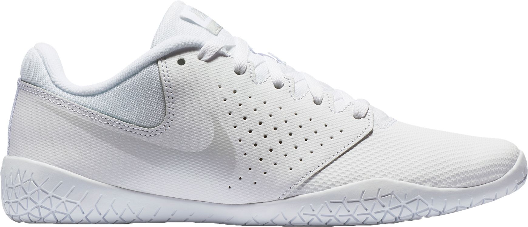 white nike sideline cheer shoes