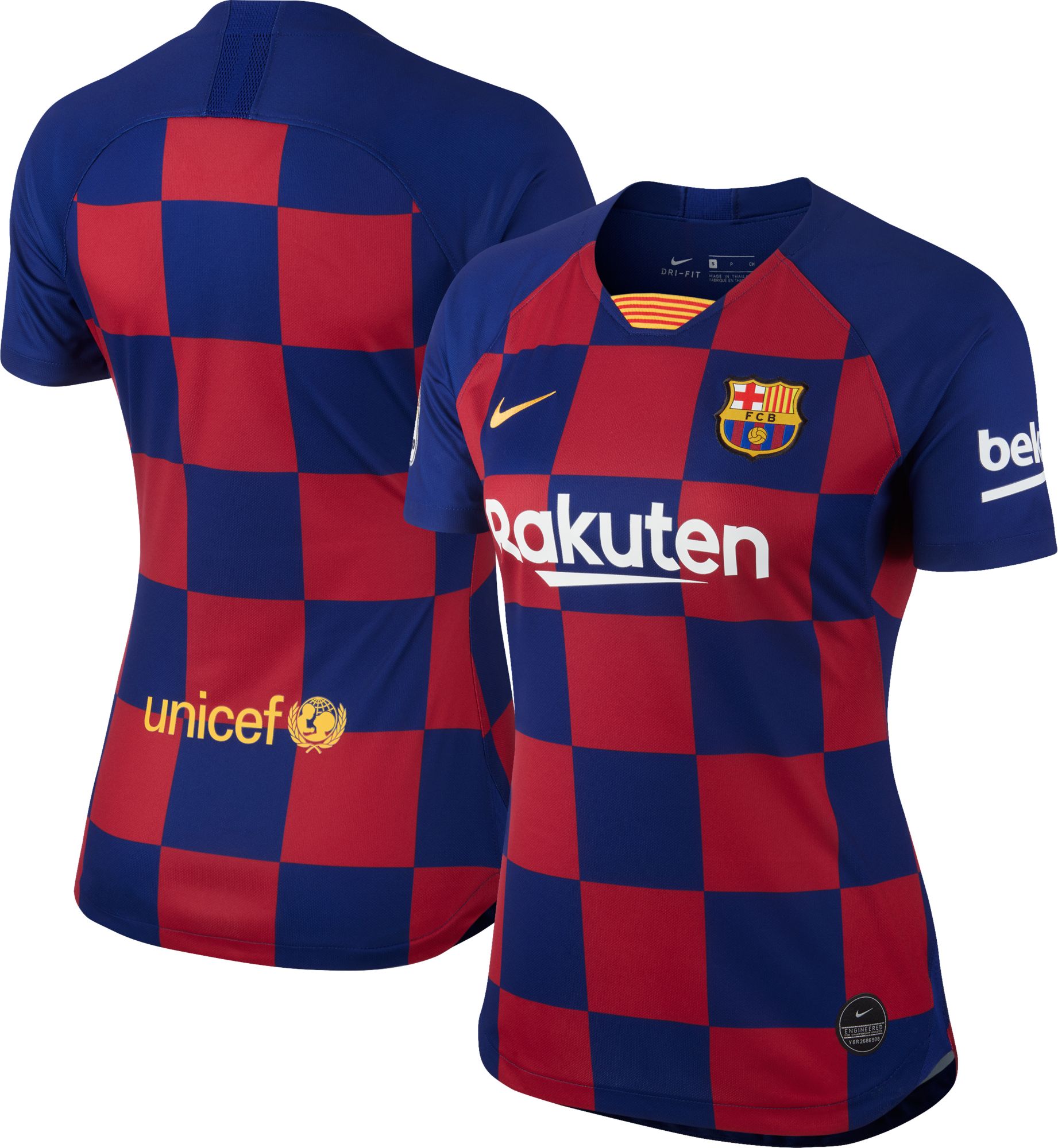 barcelona women's jersey