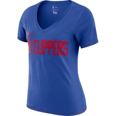 sorry, Nike Women's Los Angeles Clippers Dri-FIT V-Neck T-Shirt is currently out of stock
