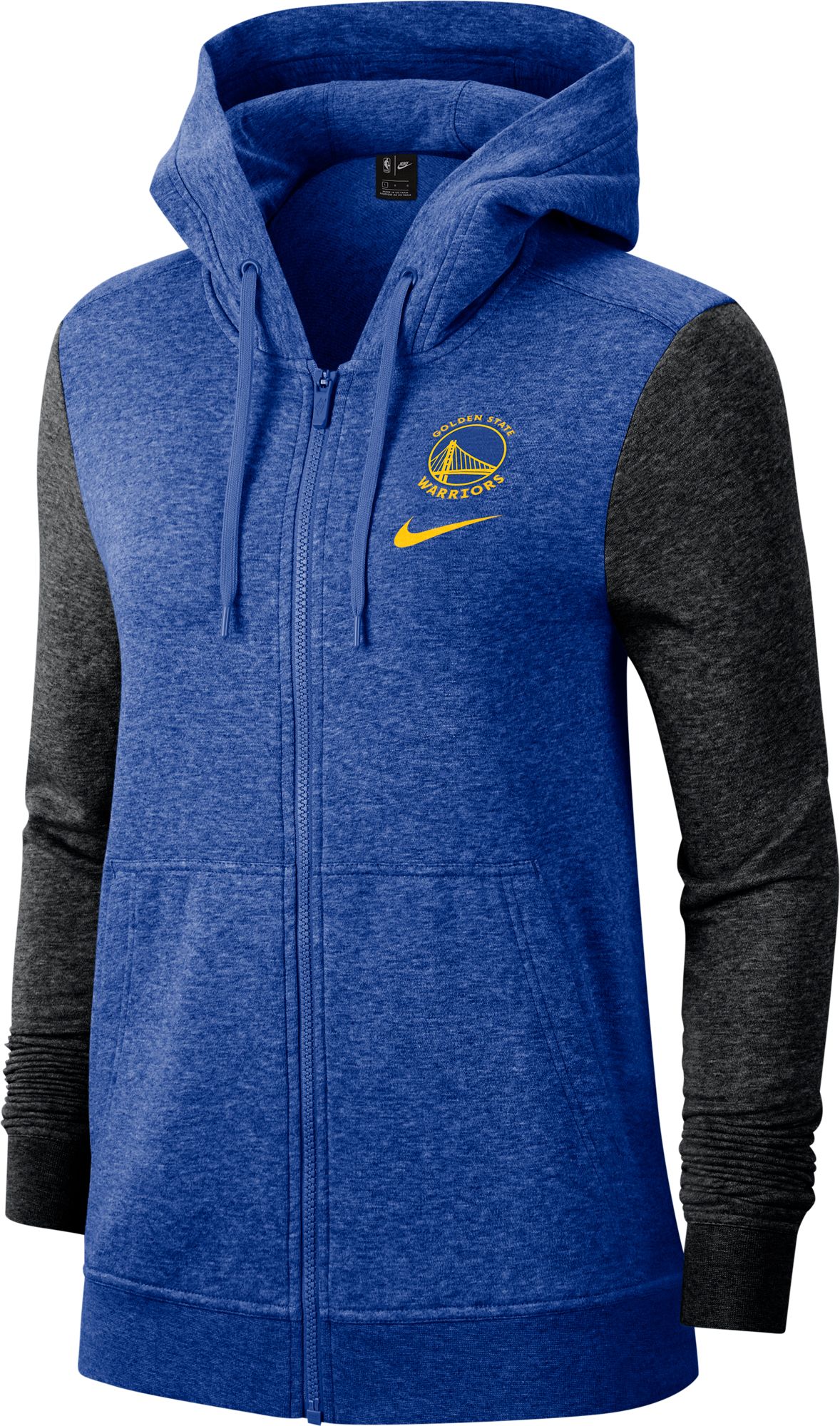 golden state warriors zip up hoodie