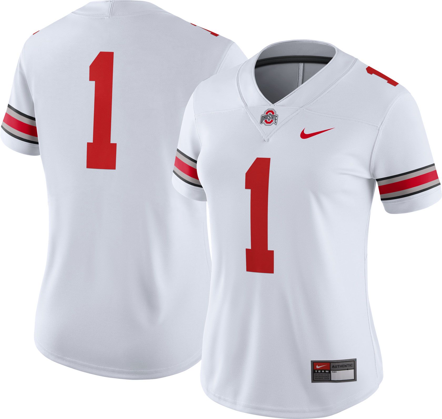 Dri-FIT Game Football White Jersey 