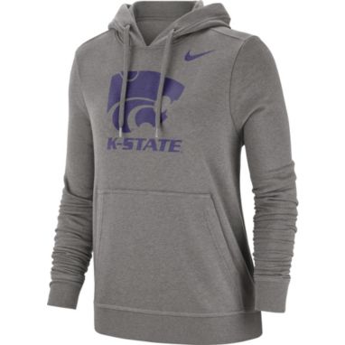 sorry, Nike Women's Kansas State Wildcats Grey Club Fleece Pullover Hoodie is currently out of stock