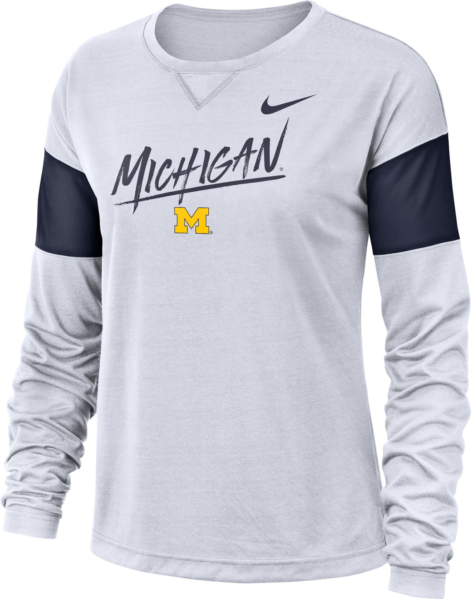 michigan long sleeve dri fit