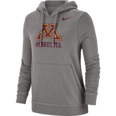 sorry, Nike Women's Minnesota Golden Gophers Grey Club Fleece Pullover Hoodie is currently out of stock