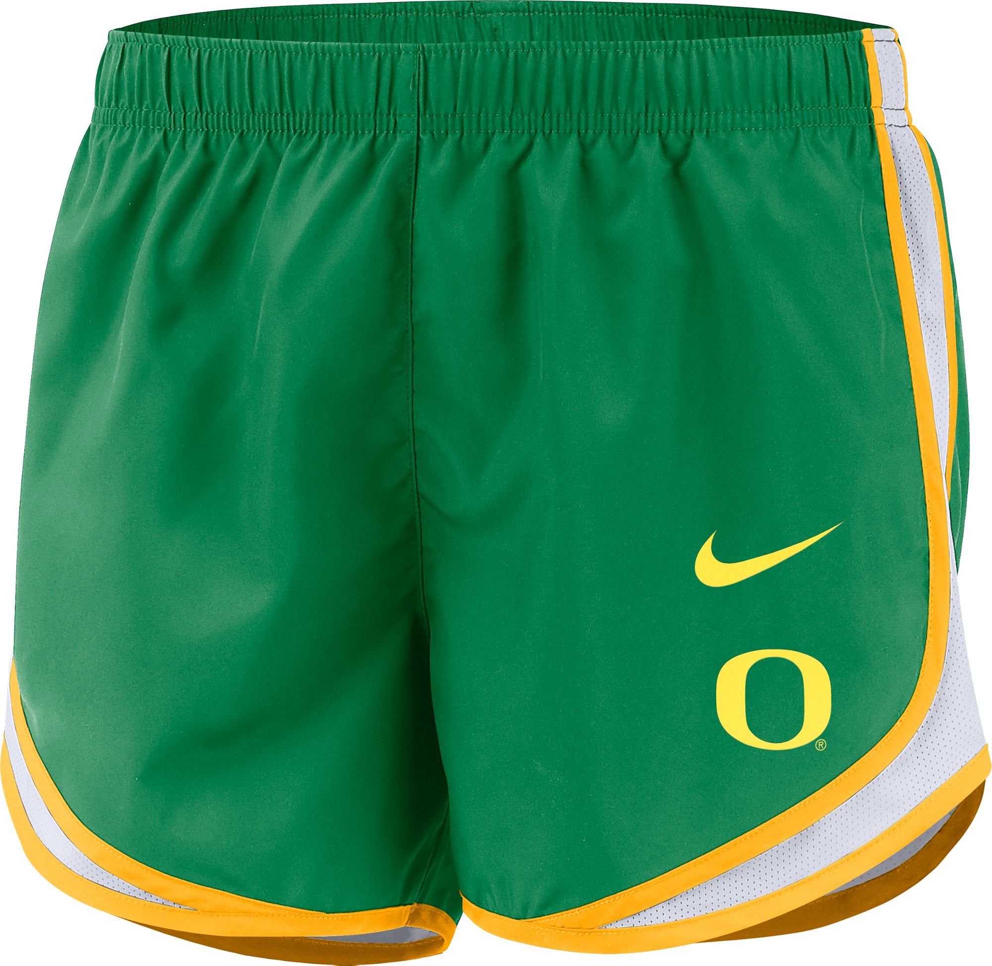 green nike tempo shorts