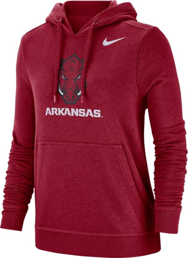 Nike Women's Arkansas Razorbacks Cardinal Club Fleece Pullover Hoodie | Dick's Sporting Goods