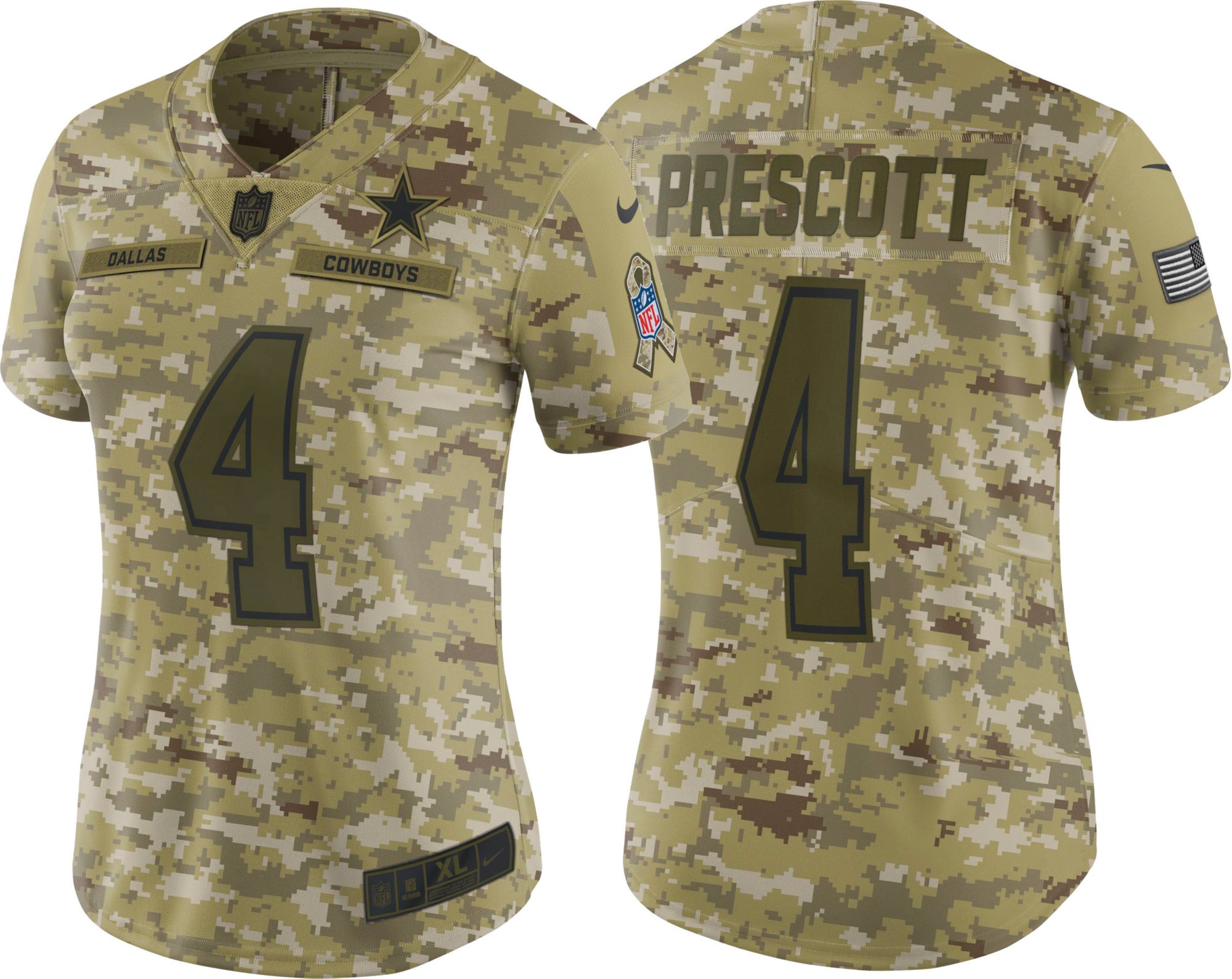 salute to service dak prescott jersey