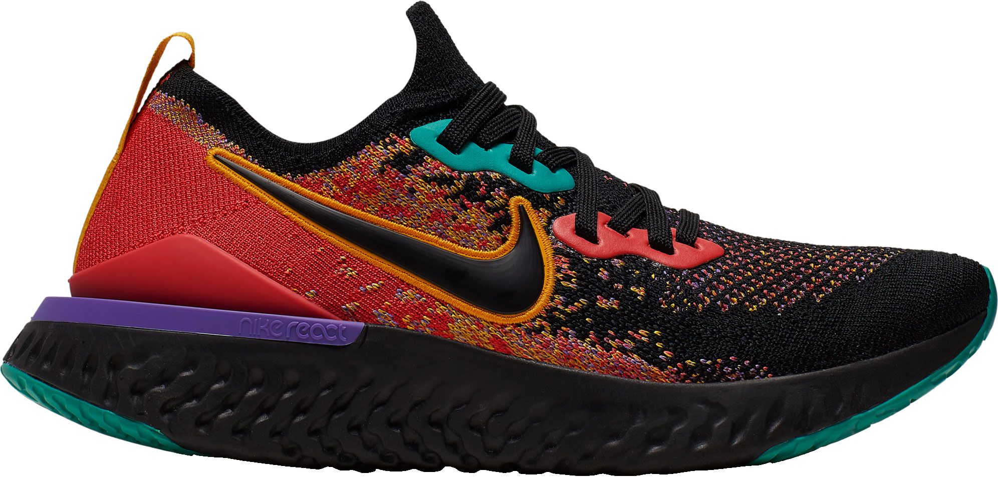 epic react flyknit 2 running sneakers