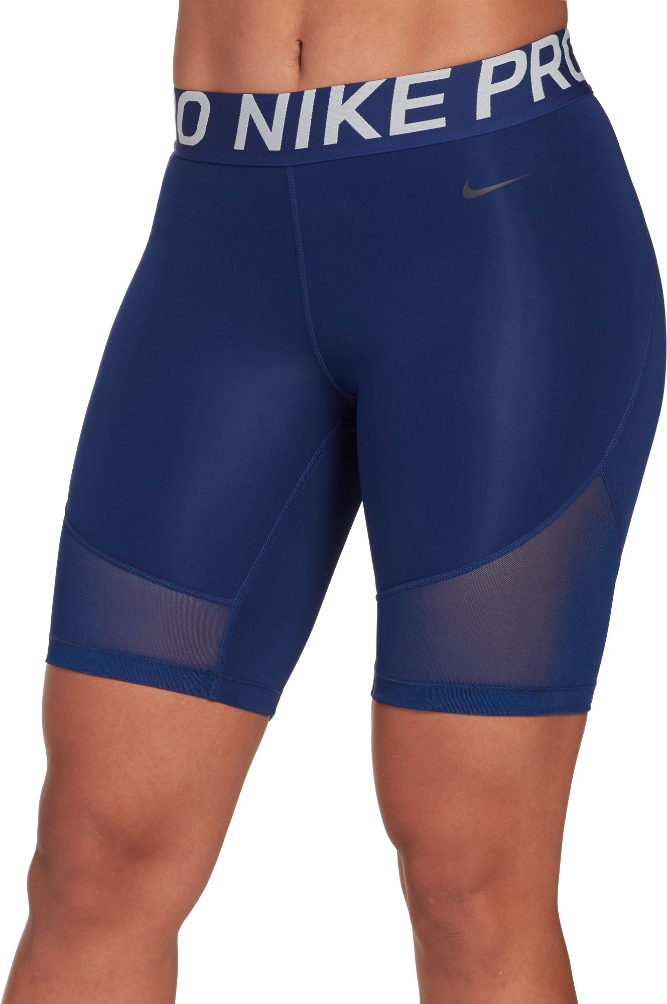 nike pro logo band bike short