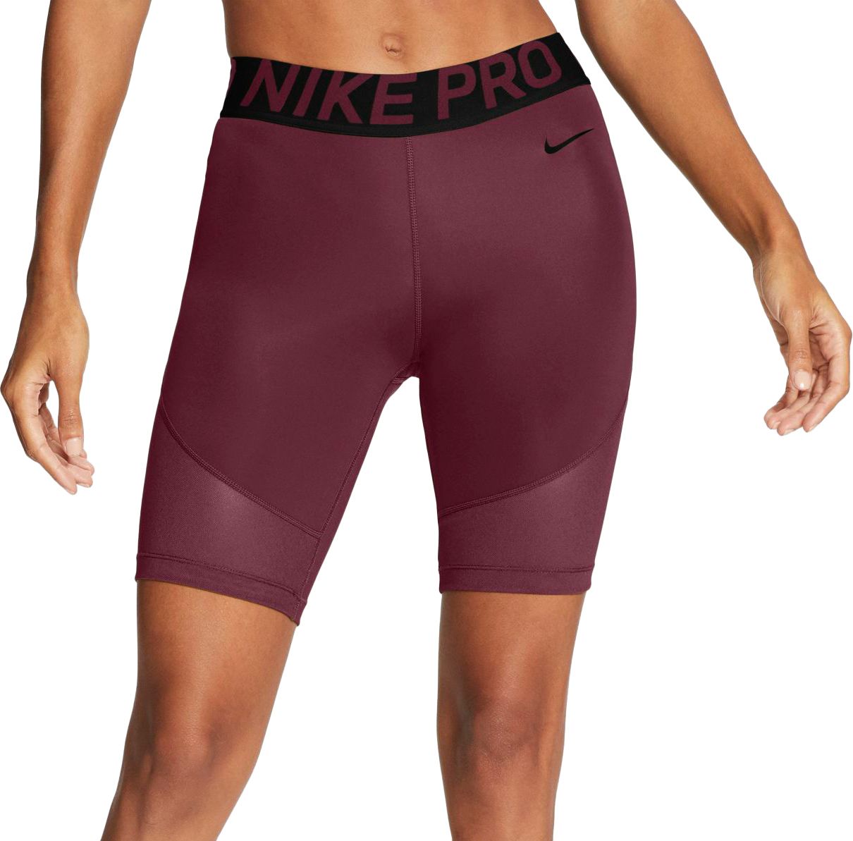 nike pro shorts size 8
