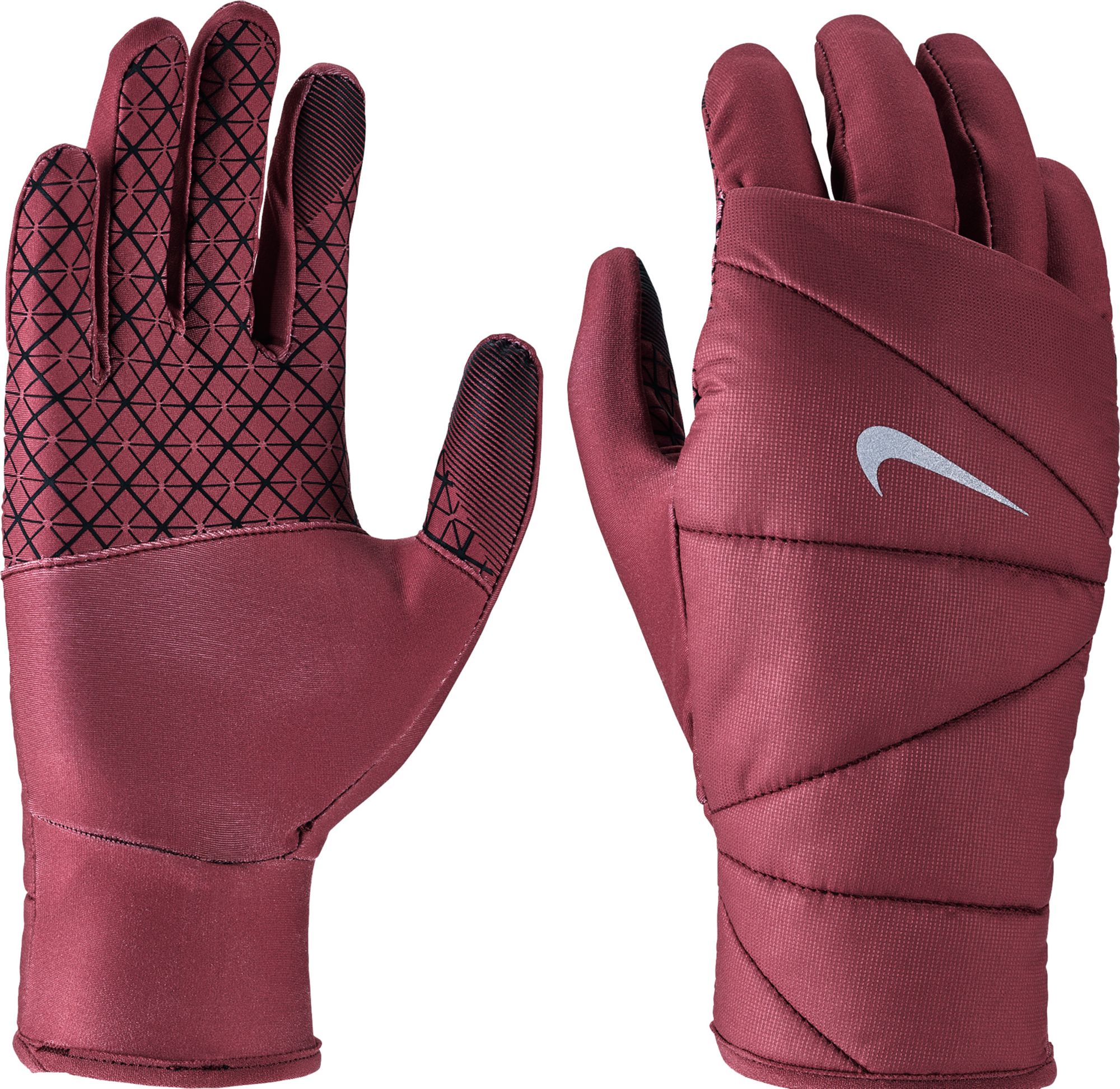nike quilted running gloves