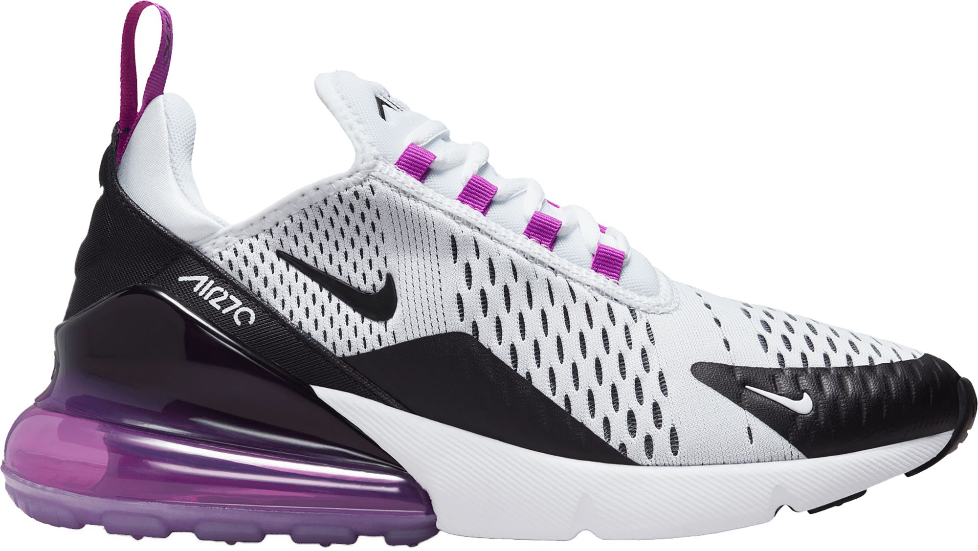 nike women's air max 270 shoes black and pink