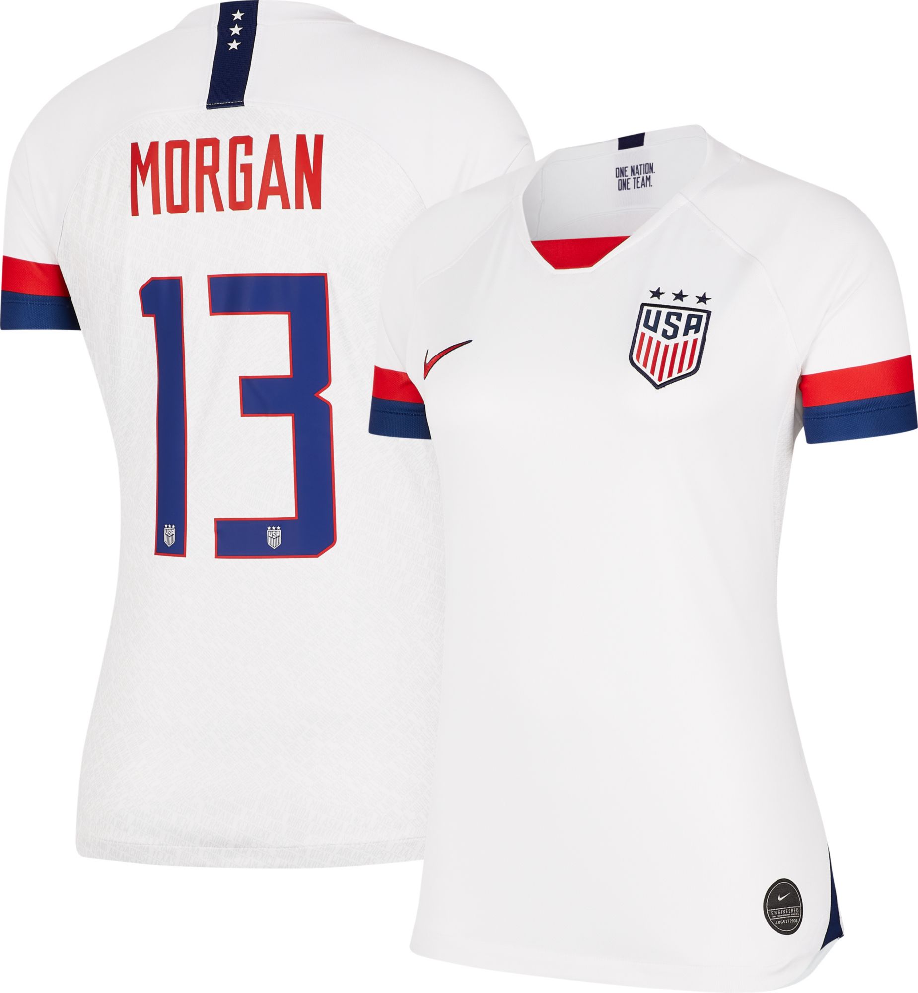 alex morgan women's soccer jersey