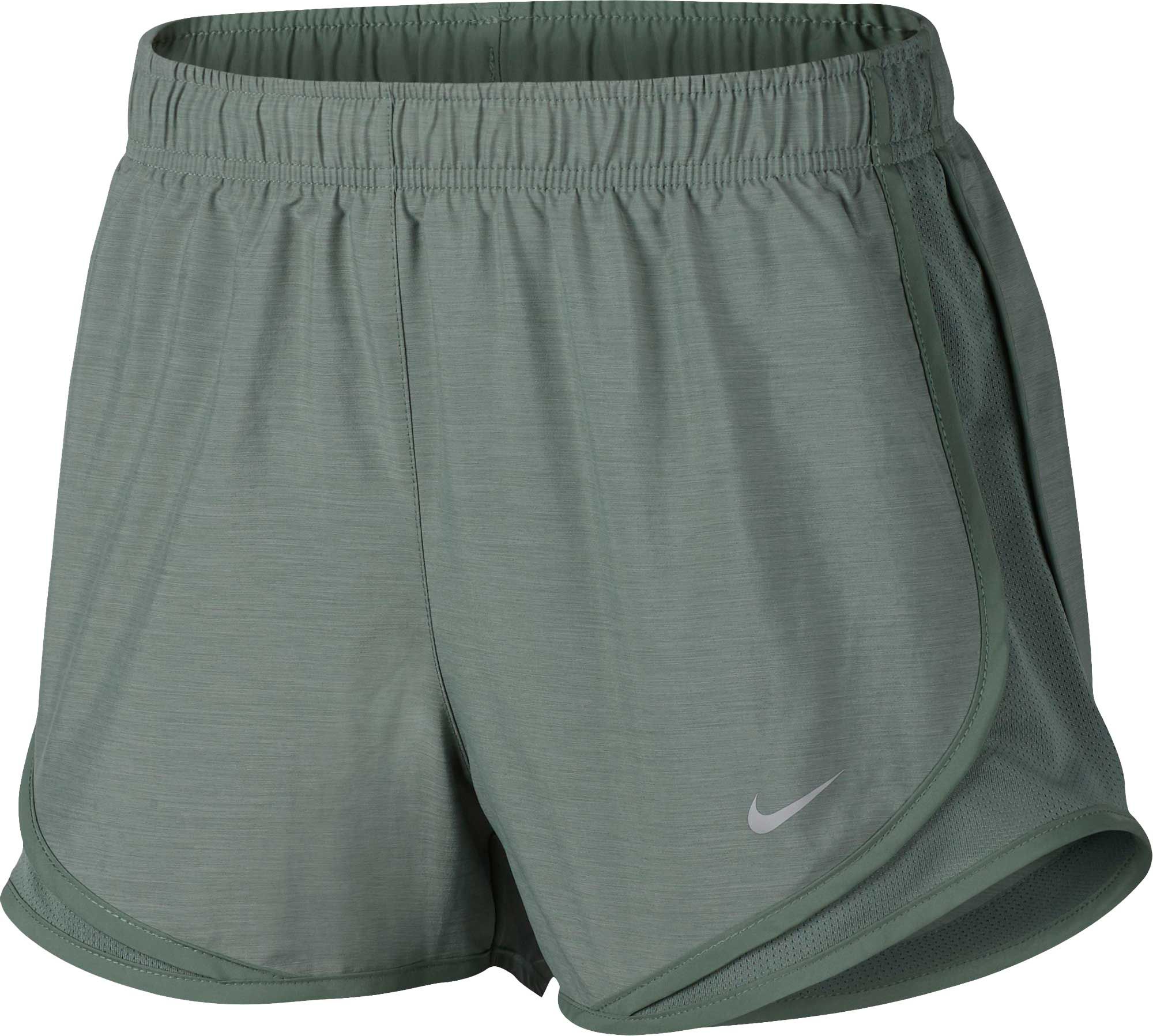 green nike tempo shorts