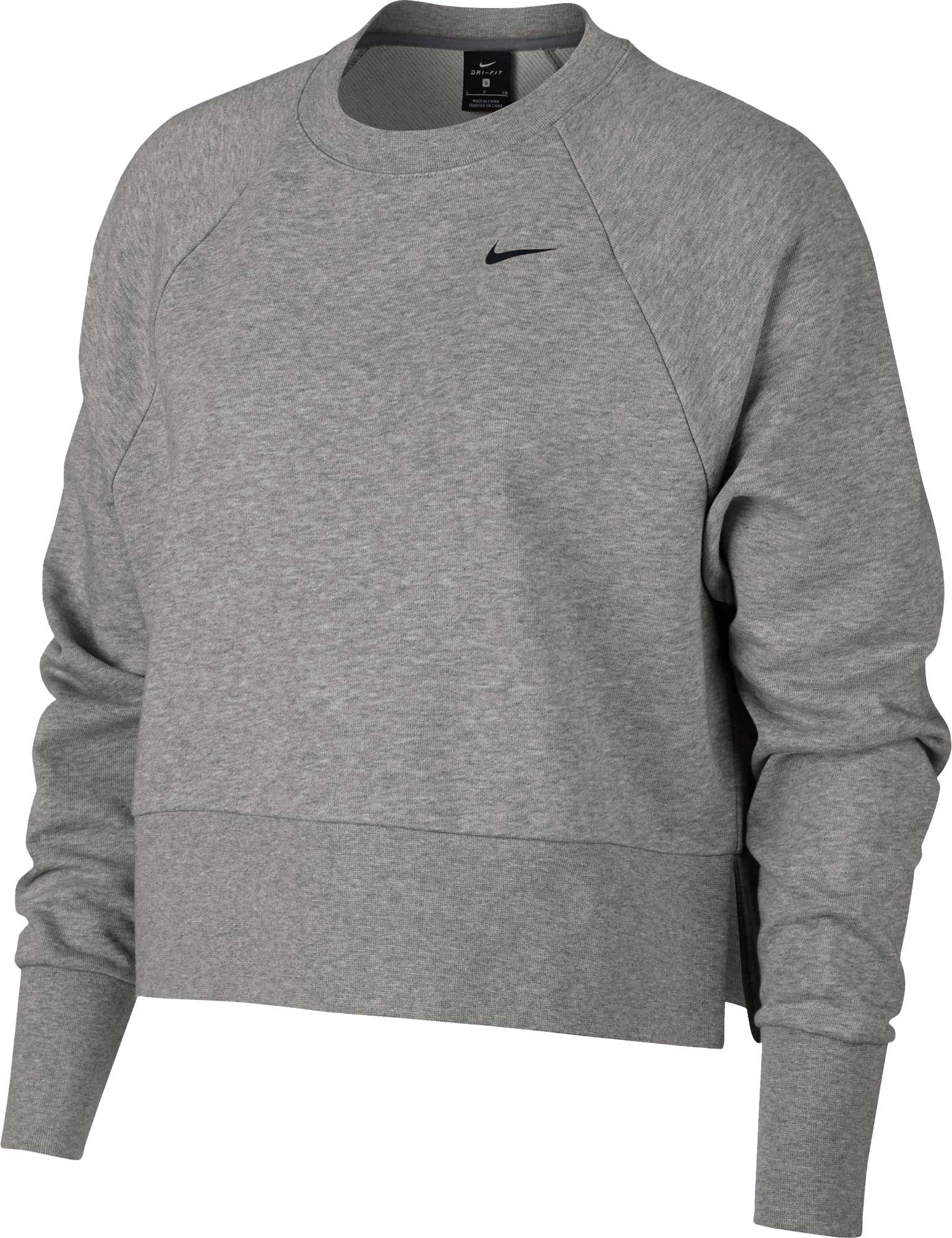 nike training versa crew sweatshirt