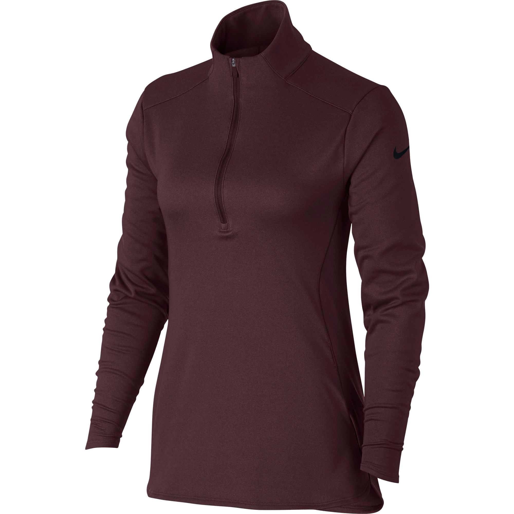 nike long sleeve zip top womens