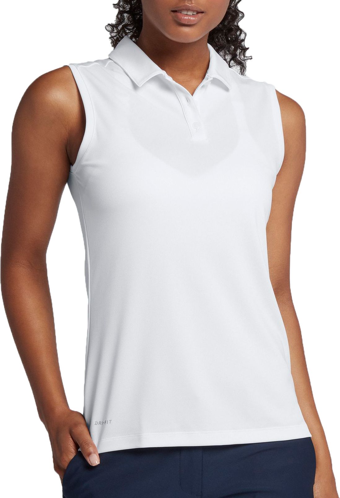 sleeveless golf polo