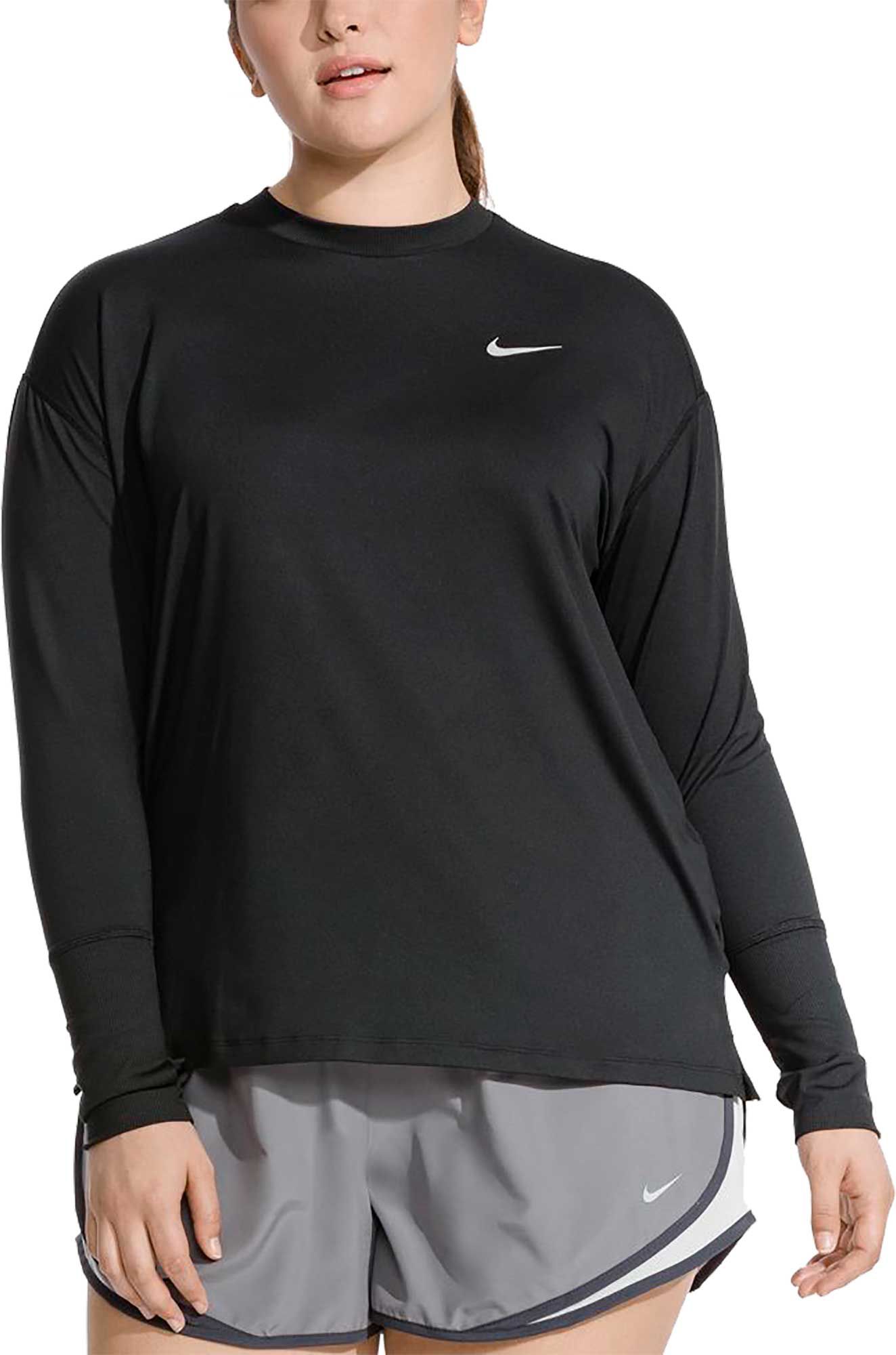 nike dri fit shirts women's plus size