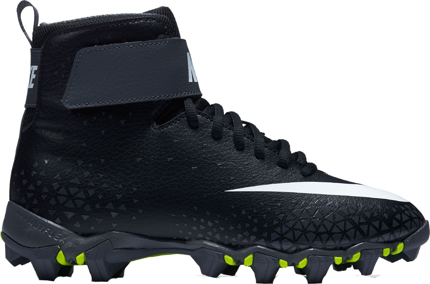 black and gold football cleats youth