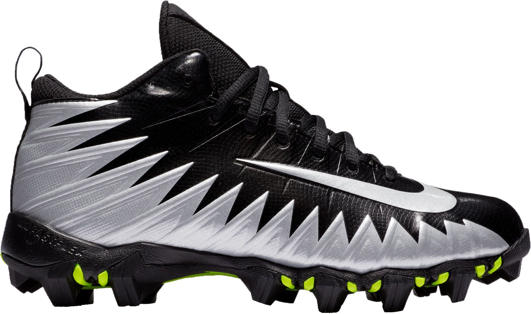 youth wide football cleats