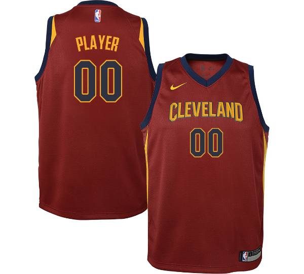 Nike Youth Full Roster Cleveland Cavaliers Red Dri-FIT Swingman Jersey