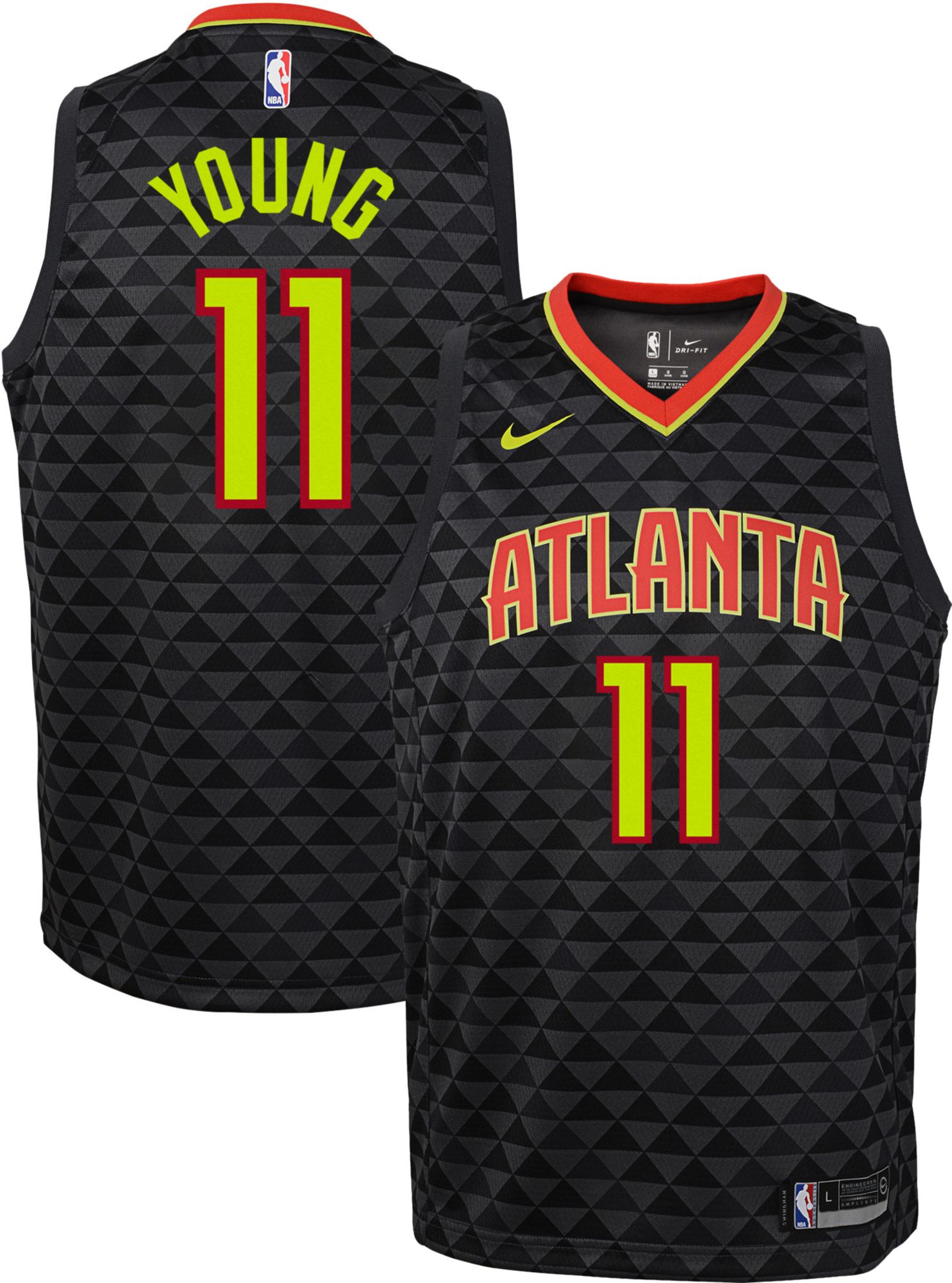 trae young kids jersey