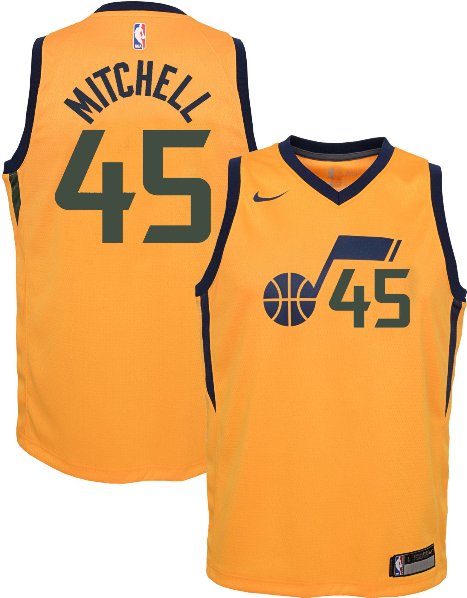 donovan mitchell youth jersey