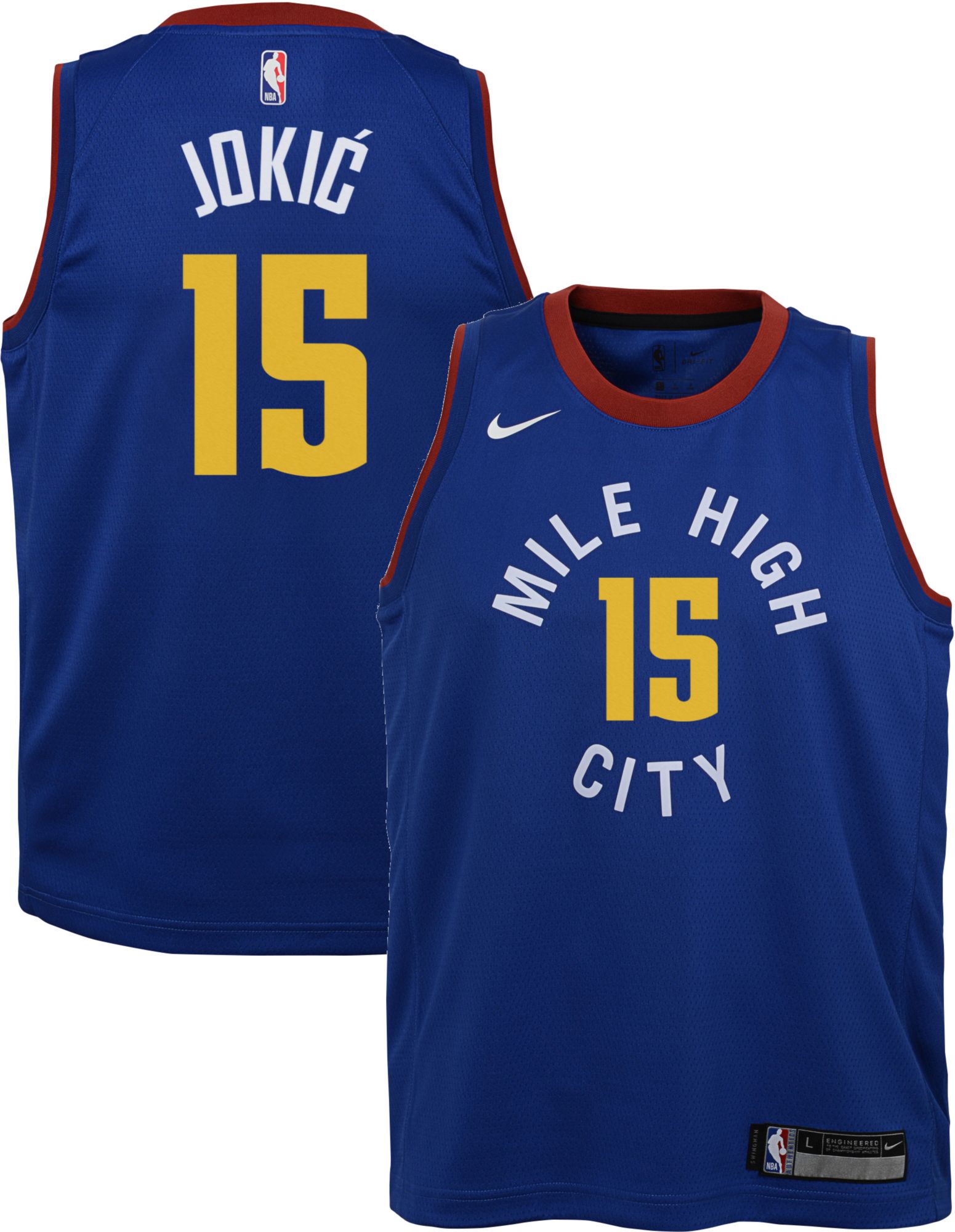 Nike Youth Denver Nuggets Nikola Jokic 