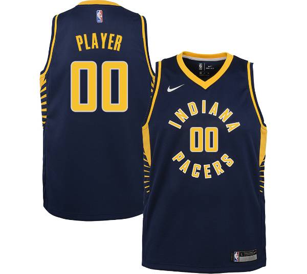 Nike Youth Full Roster Indiana Pacers Navy Dri-FIT Swingman Jersey