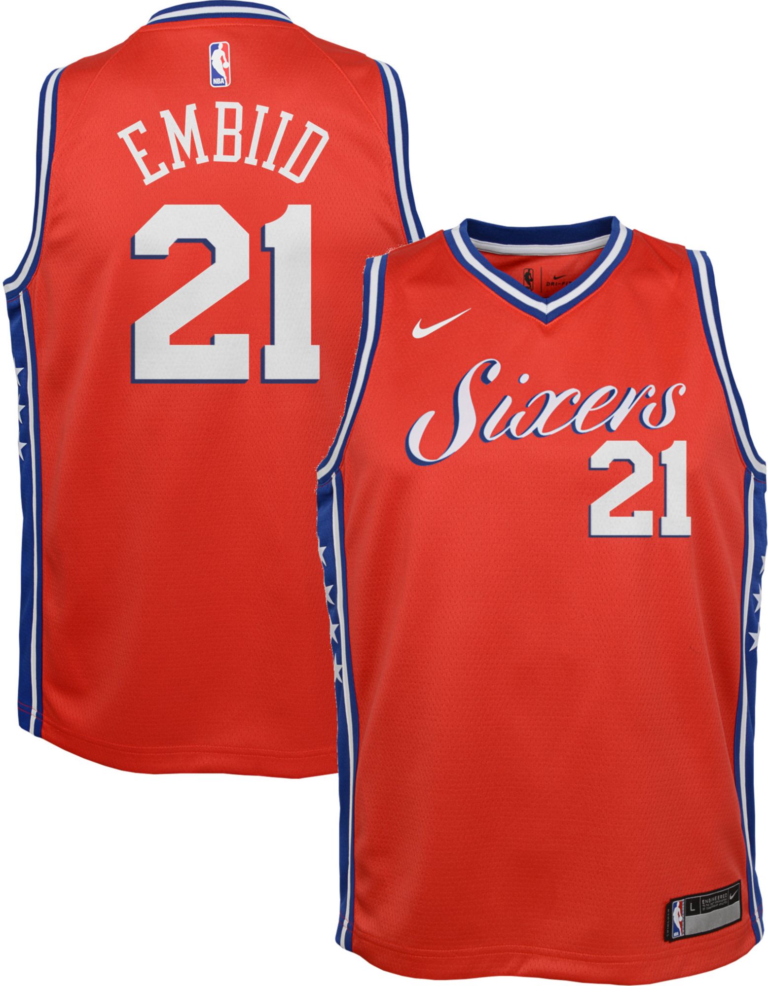 sixers off white jersey