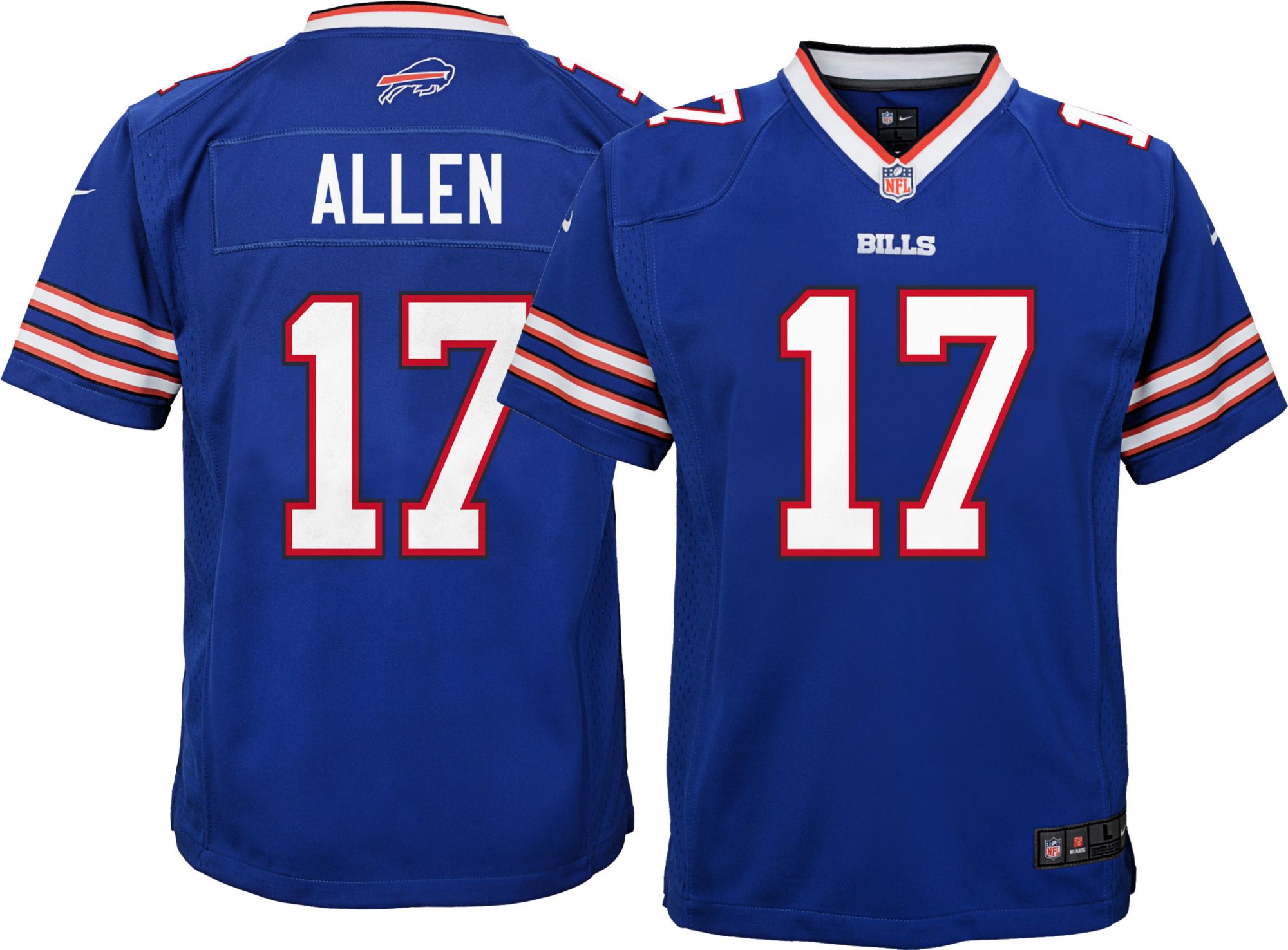 Josh Allen #17 Nike Youth Buffalo Bills 