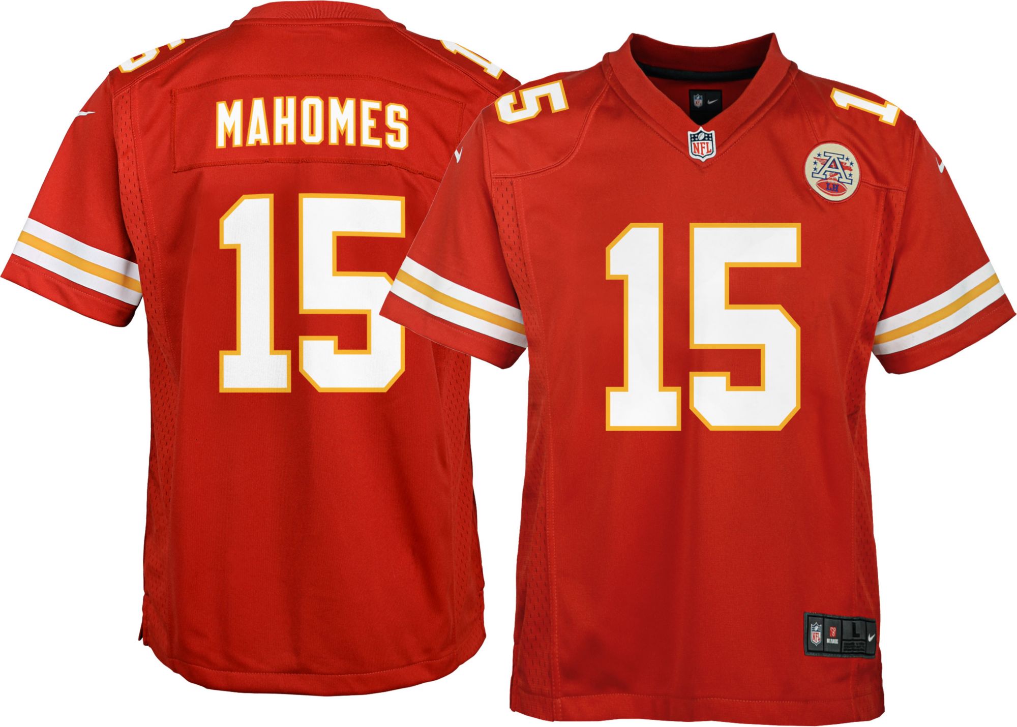 patrick mahomes jersey nike