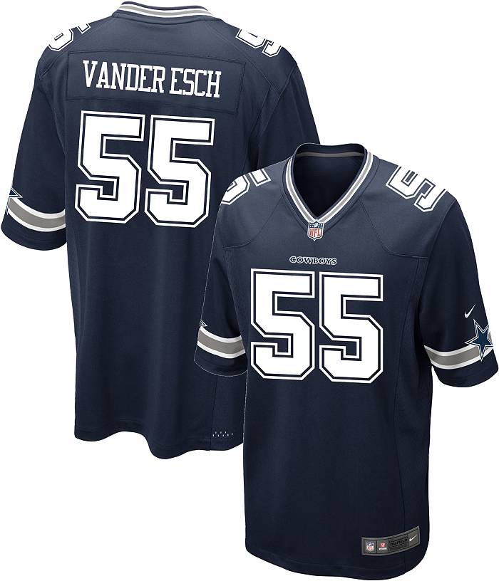 Nike Youth Dallas Cowboys Leighton Vander Esch #55 Navy Game Jersey