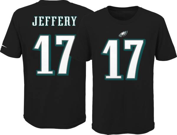 Nike Youth Philadelphia Eagles Alshon Jeffery #17 Pride Black T-Shirt