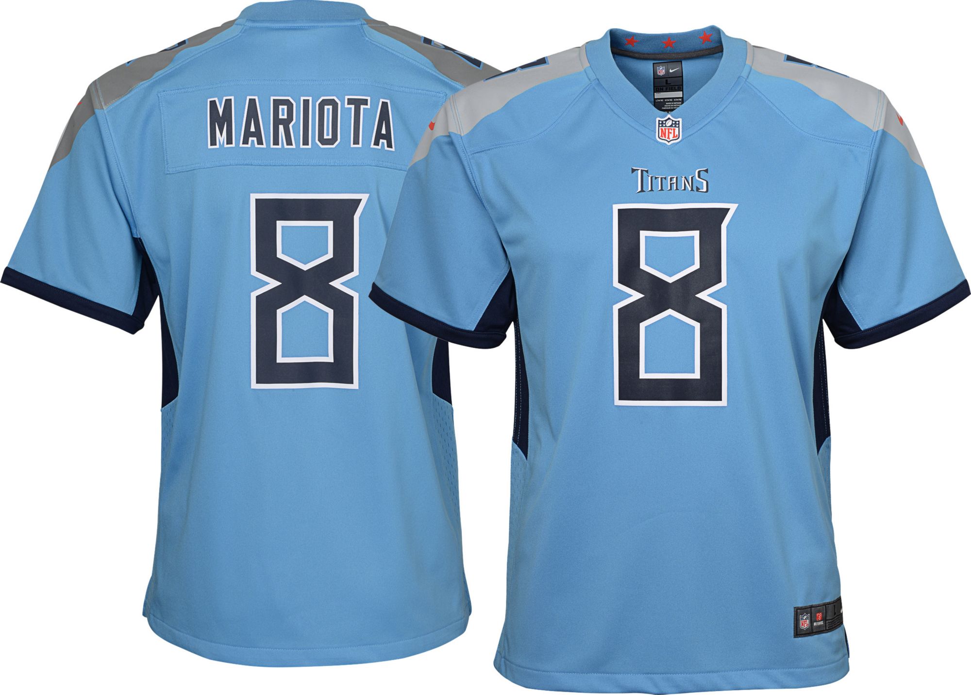 marcus mariota youth football jersey