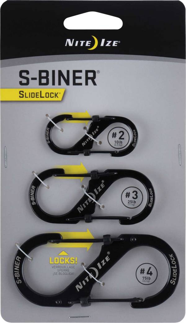 Nite Ize S-Biner SlideLock Carabiner 3 Pack product image