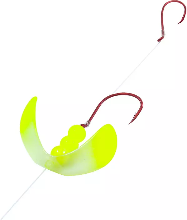 Lindy Old Guide's Secret Perch Rig - Chartreuse