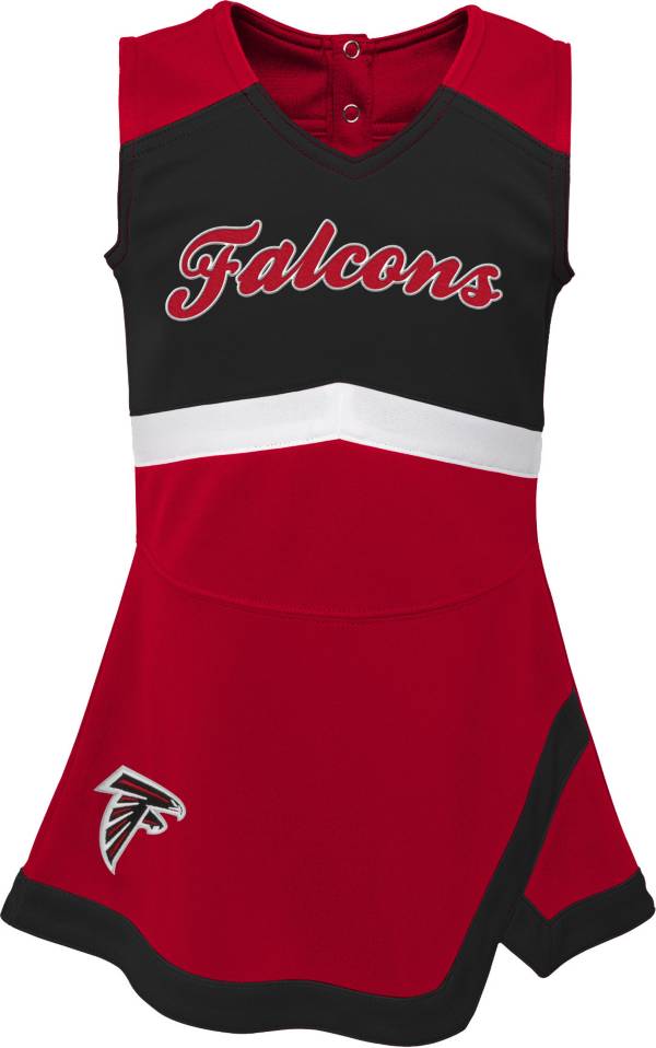 NFL Team Apparel Toddler Atlanta Falcons Cheer Jumper Dress product image