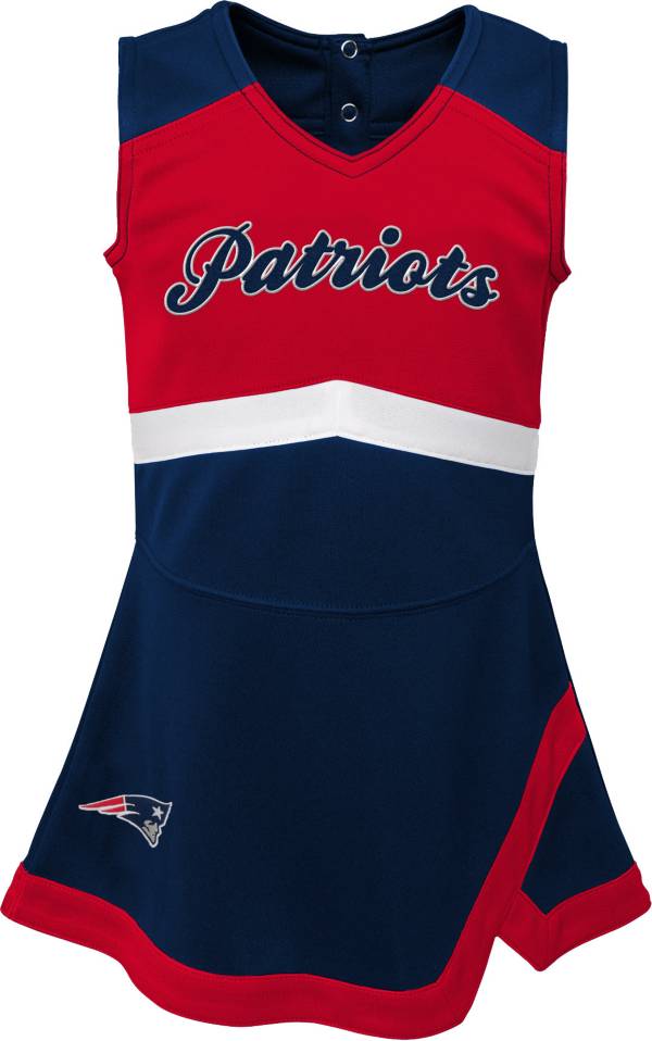 Pets First NFL New England Patriots Cheerleader Outfit,