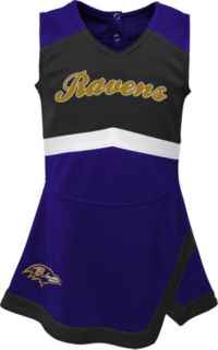 NFL Team Apparel Little Girls' Baltimore Ravens True Fan Pullover