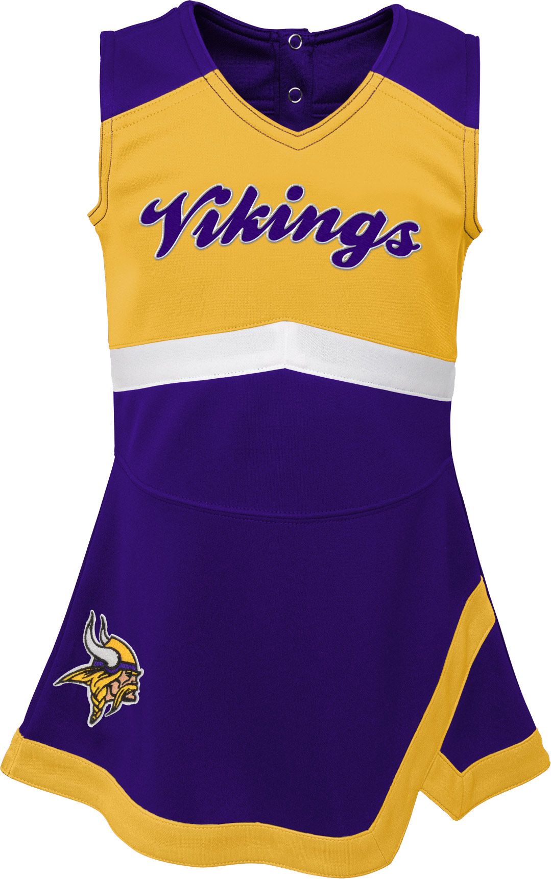 baby vikings cheerleader outfit