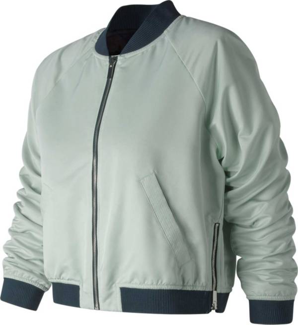 New Balance Women's Heat Loft Reversible Bomber Jacket