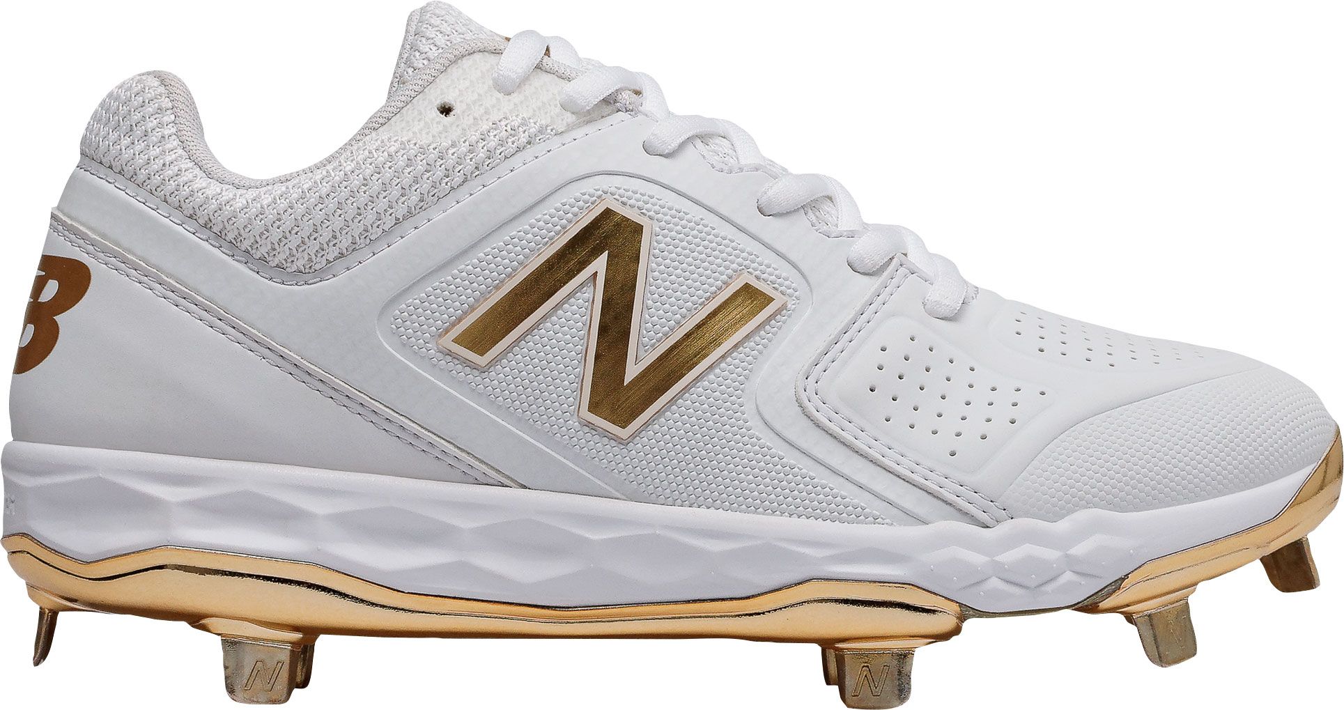 white new balance softball cleats
